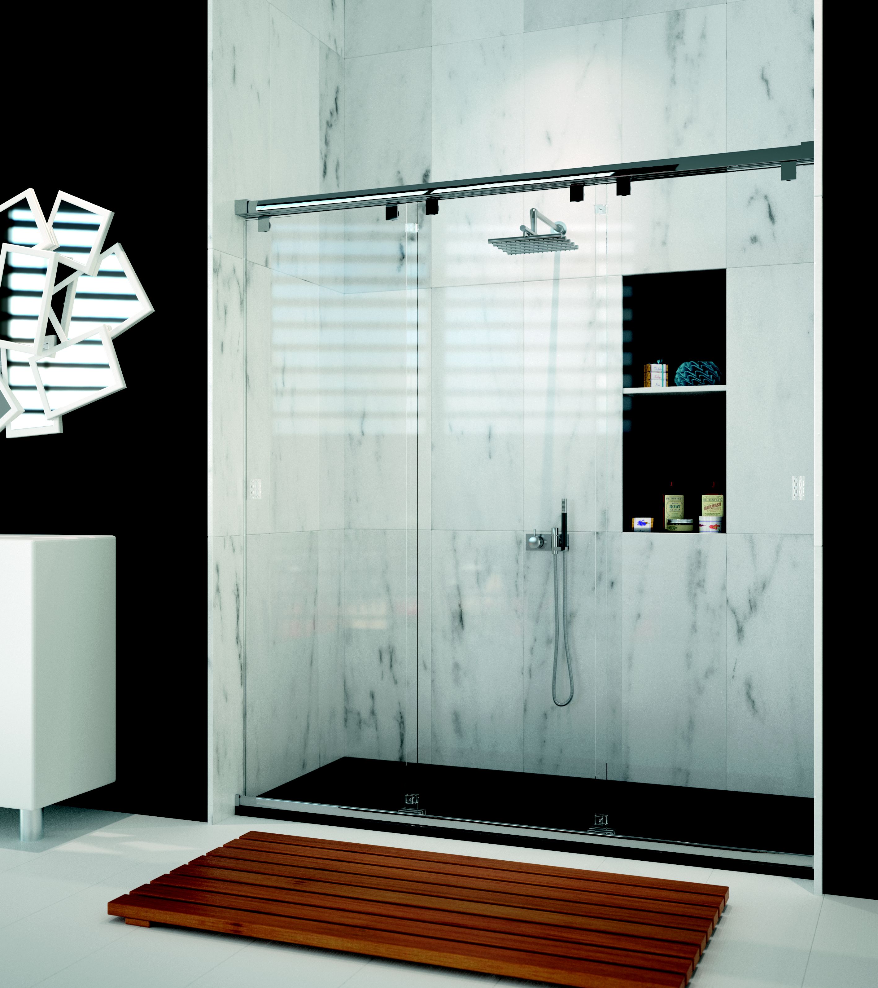 Mampara de cristal: Productos y venta Online de JRG Aluminio - PVC Mampara de cristal: Productos y venta Online de JRG Aluminio - PVC