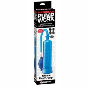 Pump worx bomba de erección silicona azul - Pump worx silicone blue 