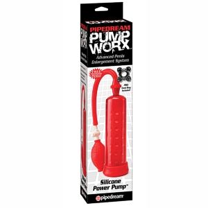 Pump worx bomba de erección silicona roja - Pump worx silicone red 