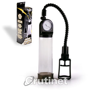 Pump worx bomba de erección con manómetro - Pump master mighty black