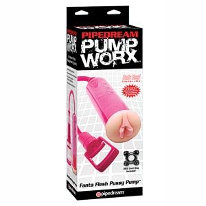 Pump worx  bomba de erección con vagina - Pumpworx fanta flesh pussy pump