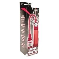 Pump worx bomba de erección con manómetro roja - Pump master mighty red 