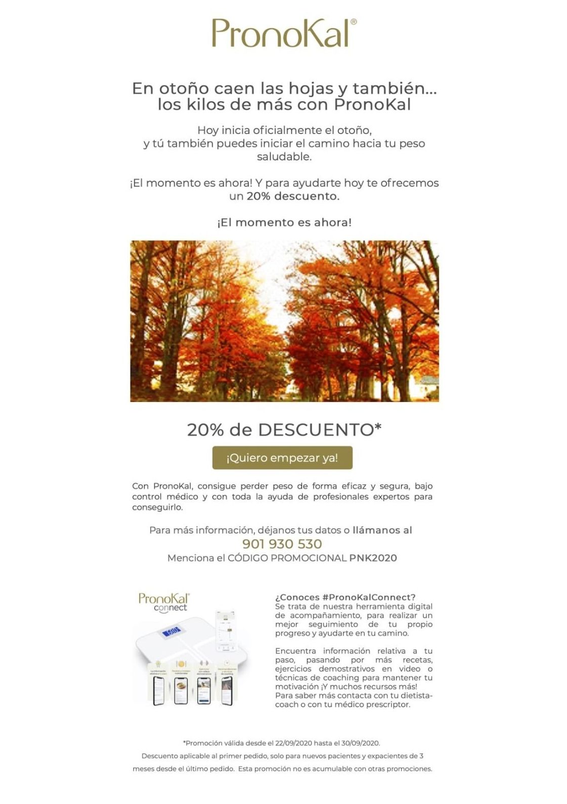 Pronokal otoño 2020 Pronokal otoño 2020