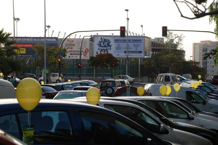 Reparto de publicidad en Tenerife