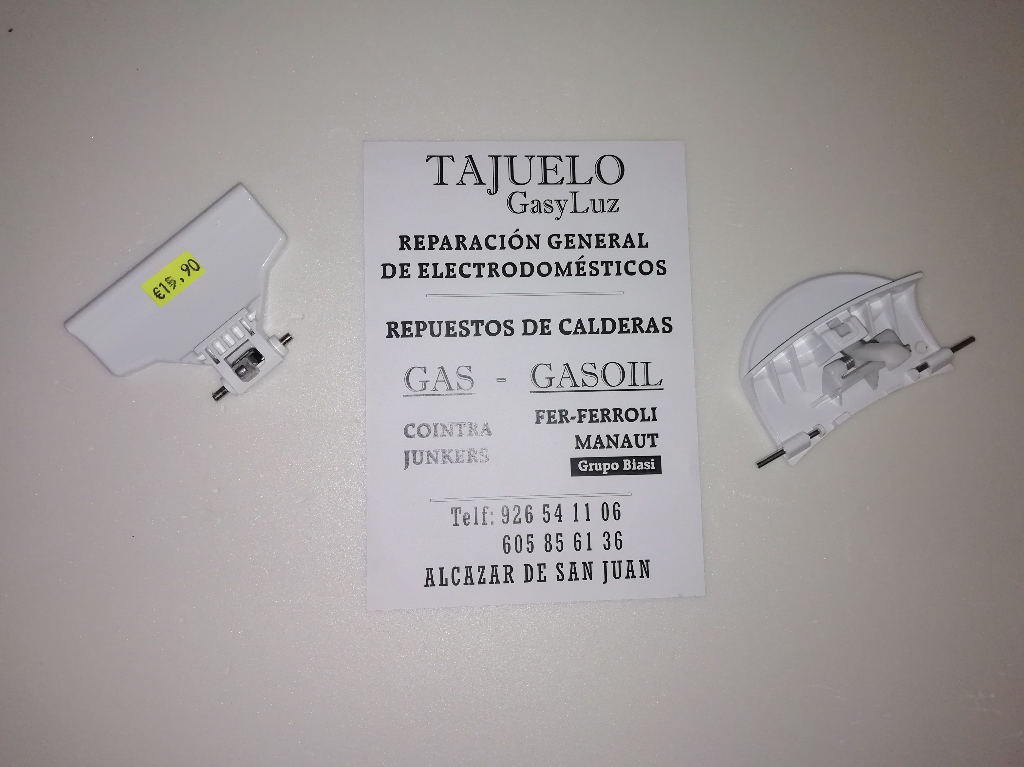 Venta de Repuestos de Electrodomésticos: Servicios de Reparaciones y Repuestos GasyLuz (Tajuelo.Pedro) Venta de Repuestos de Electrodomésticos: Servicios de Reparaciones y Repuestos GasyLuz (Tajuelo.Pedro)