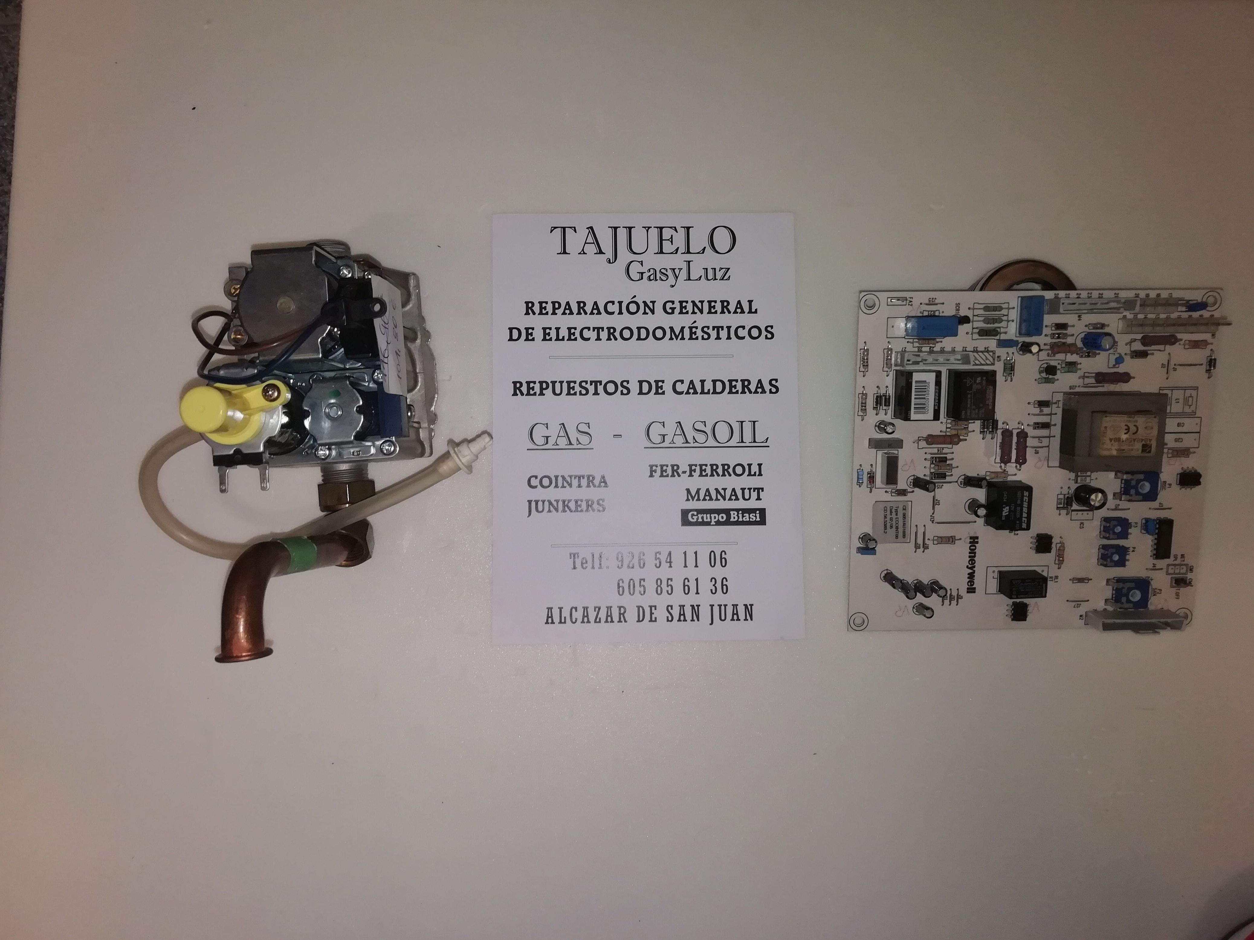 Venta de Repuestos de Calderas Gas y Gasoil: Servicios de Reparaciones y Repuestos GasyLuz (Tajuelo.Pedro) Venta de Repuestos de Calderas Gas y Gasoil: Servicios de Reparaciones y Repuestos GasyLuz (Tajuelo.Pedro)