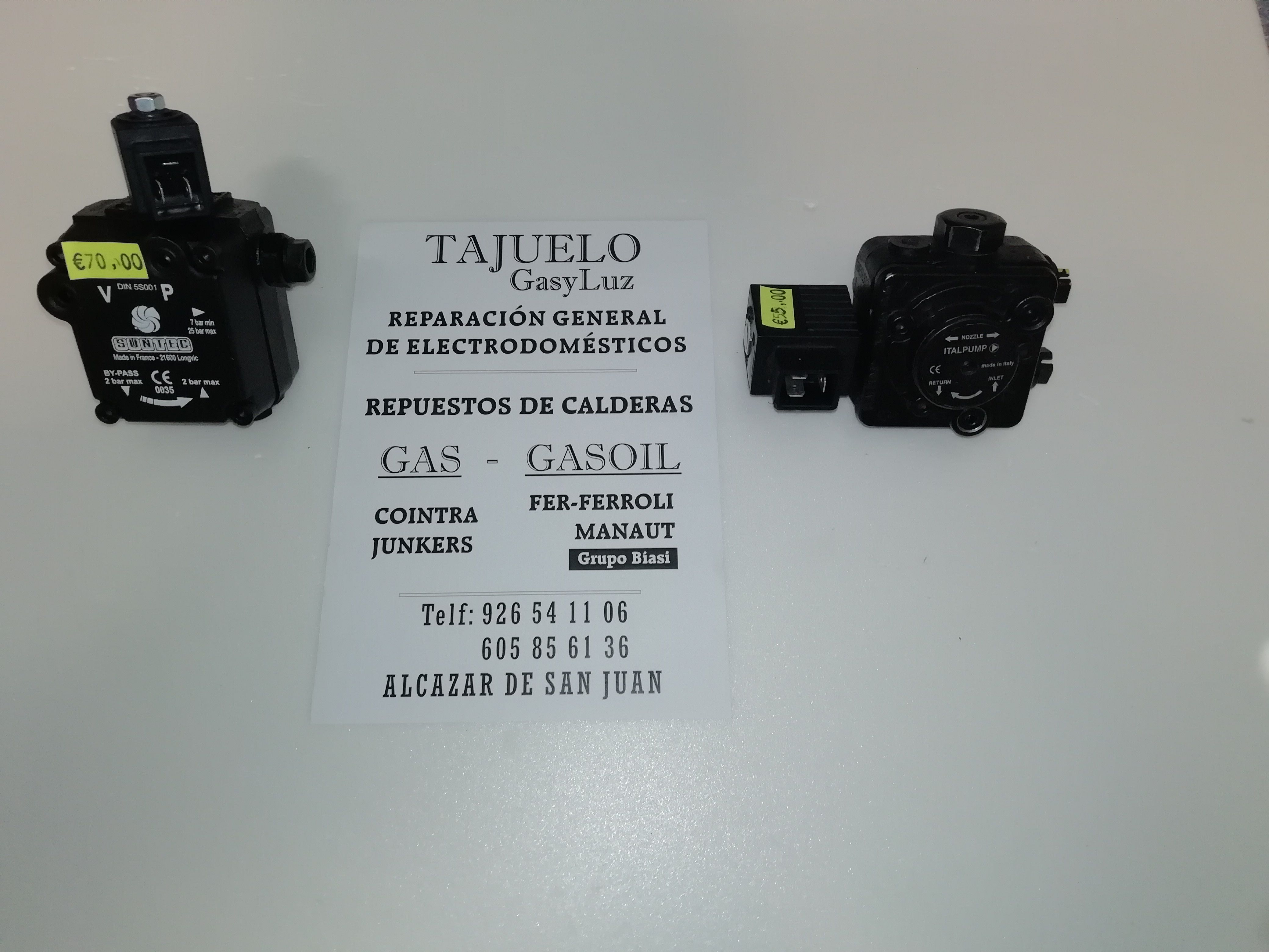 Bombas de gasoil suntec Bombas de gasoil suntec