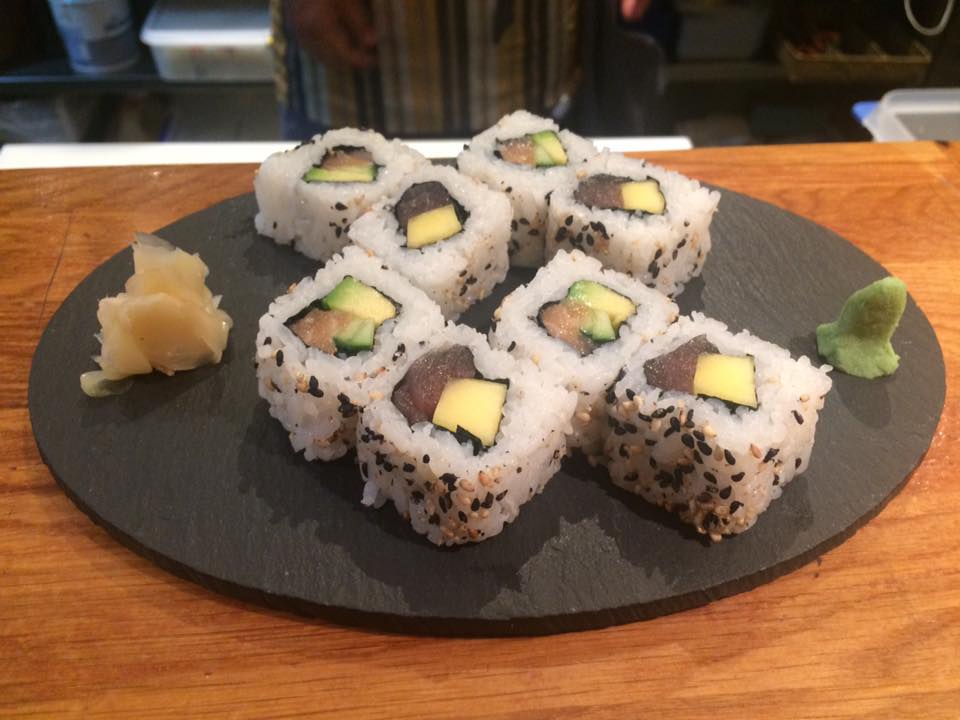 Sushi tempura (8 piezas - 8 pieces): Carta de Sushis Ibiza