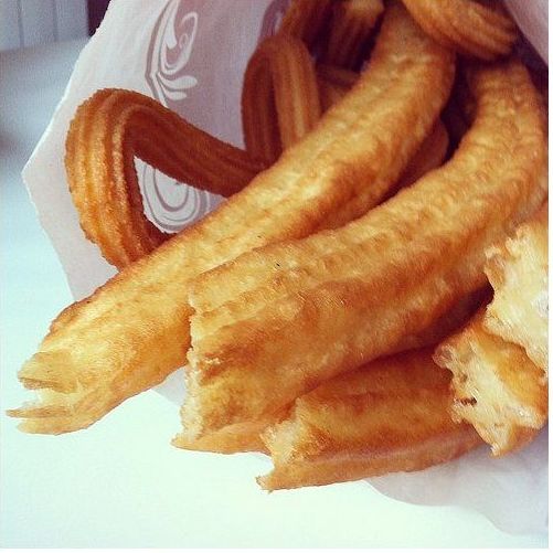 Porras y churros: Chocolatería y churrería de Churrería Hermanos López Porras y churros: Chocolatería y churrería de Churrería Hermanos López