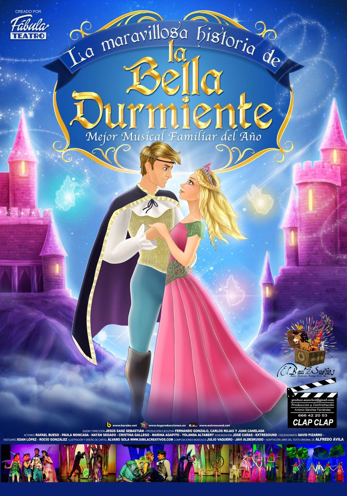 La maravillosa historia de la bella durmiente: Catálogo de actuaciones de ESPECTÁCULOS CLAP CLAP PRODUCCIONES, MÚSICA, TEATRO Y MUCHO MÁS La maravillosa historia de la bella durmiente: Catálogo de actuaciones de ESPECTÁCULOS CLAP CLAP PRODUCCIONES, MÚSICA, TEATRO Y MUCHO MÁS