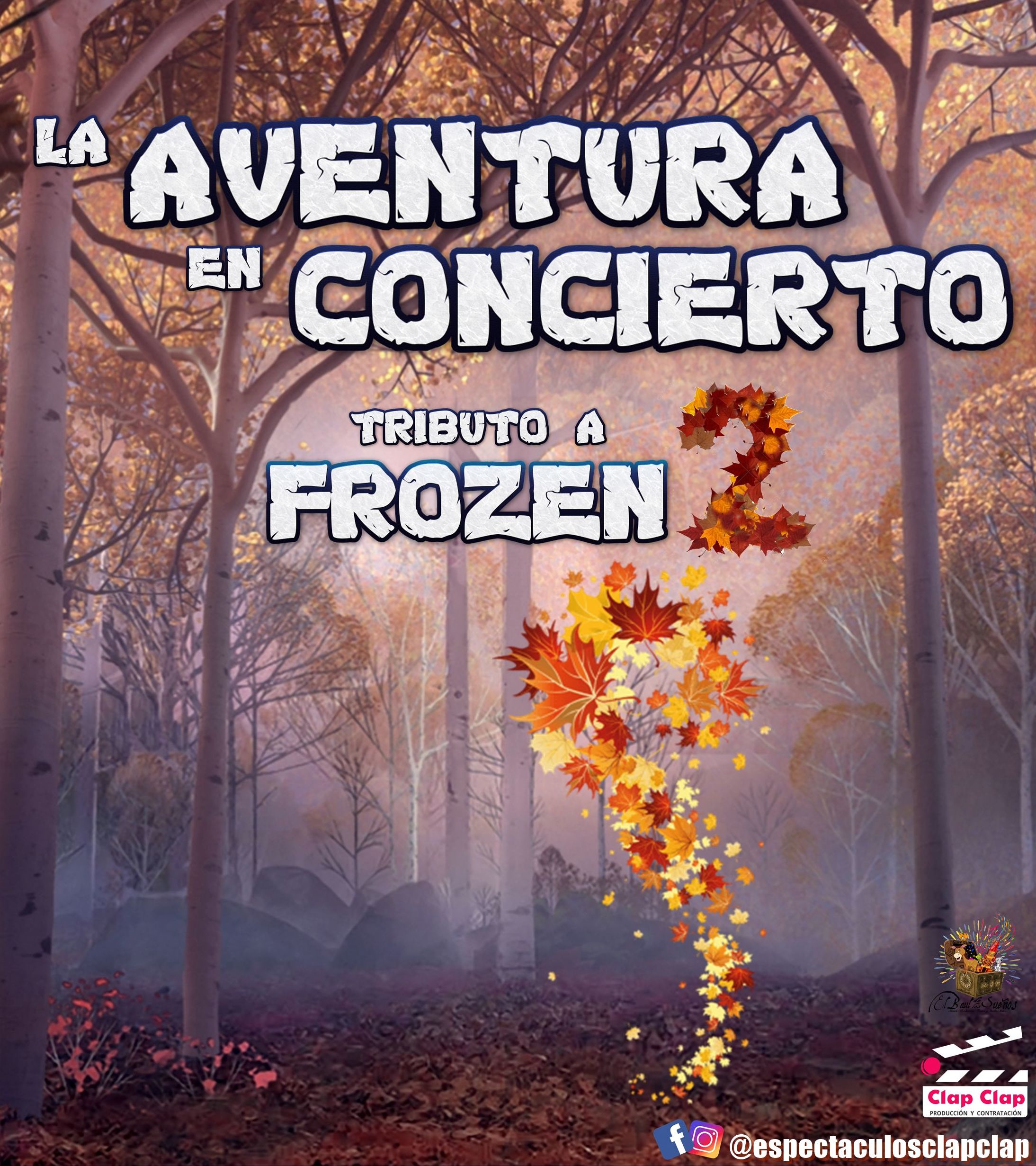 La Aventura en Concierto - Tributo Frozen 2: Catálogo de actuaciones de ESPECTÁCULOS CLAP CLAP PRODUCCIONES, MÚSICA, TEATRO Y MUCHO MÁS La Aventura en Concierto - Tributo Frozen 2: Catálogo de actuaciones de ESPECTÁCULOS CLAP CLAP PRODUCCIONES, MÚSICA, TEATRO Y MUCHO MÁS