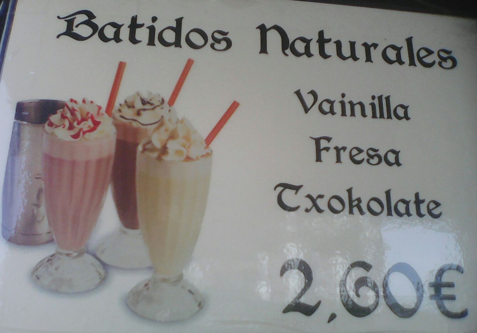 Carta de postres: Especialidades de la casa de Cafetería Bayona Carta de postres: Especialidades de la casa de Cafetería Bayona