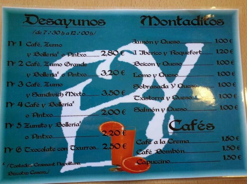 Desayunos: Especialidades de la casa de Cafetería Bayona Desayunos: Especialidades de la casa de Cafetería Bayona