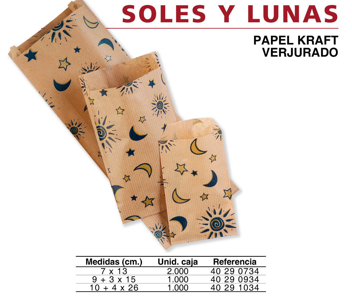 SOBRES SOLES Y LUNAS SOBRES SOLES Y LUNAS
