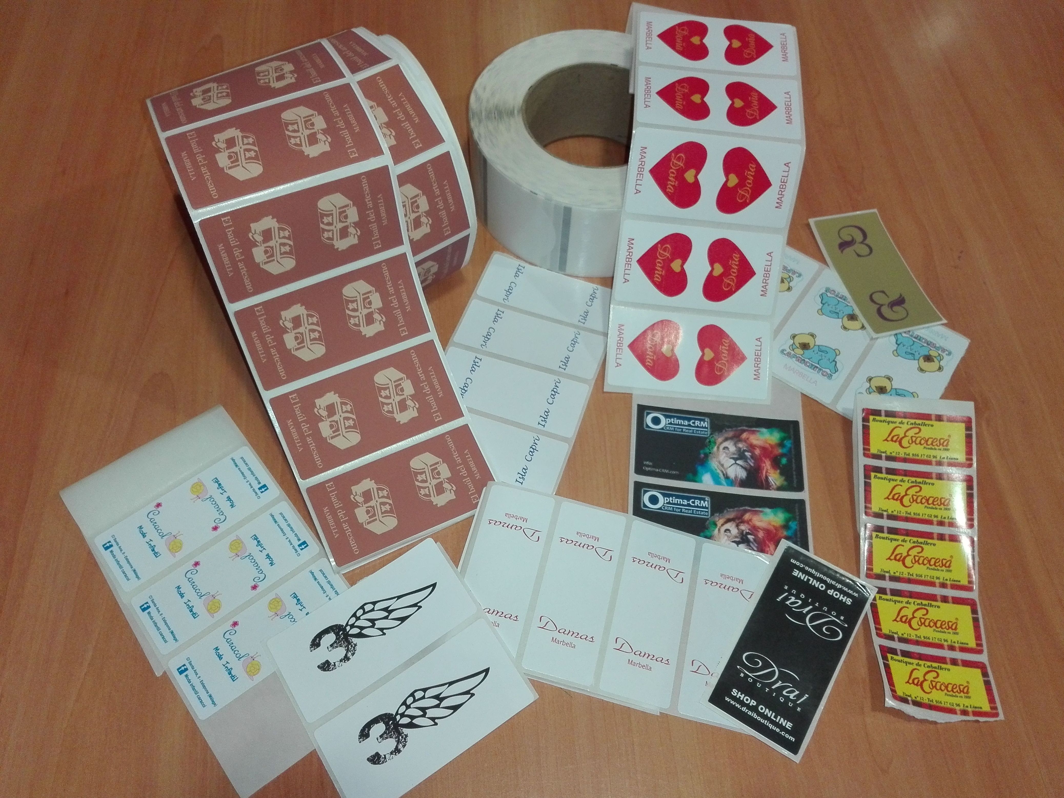 Etiquetas Adhesivas: Productos de Bolsagrafic Etiquetas Adhesivas: Productos de Bolsagrafic