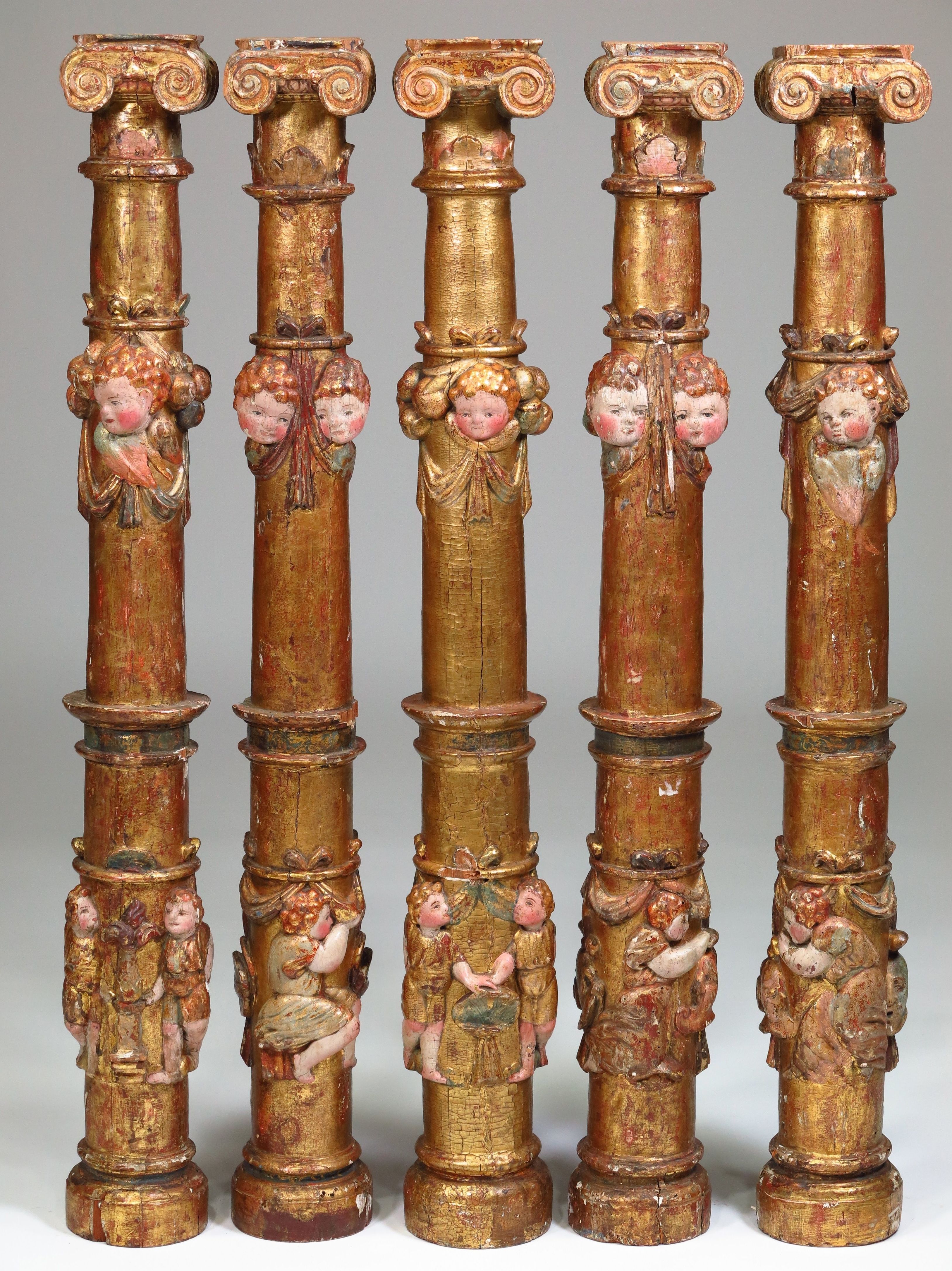 Cinco columnas platerescas: Catálogo de Goya Subastas Cinco columnas platerescas: Catálogo de Goya Subastas