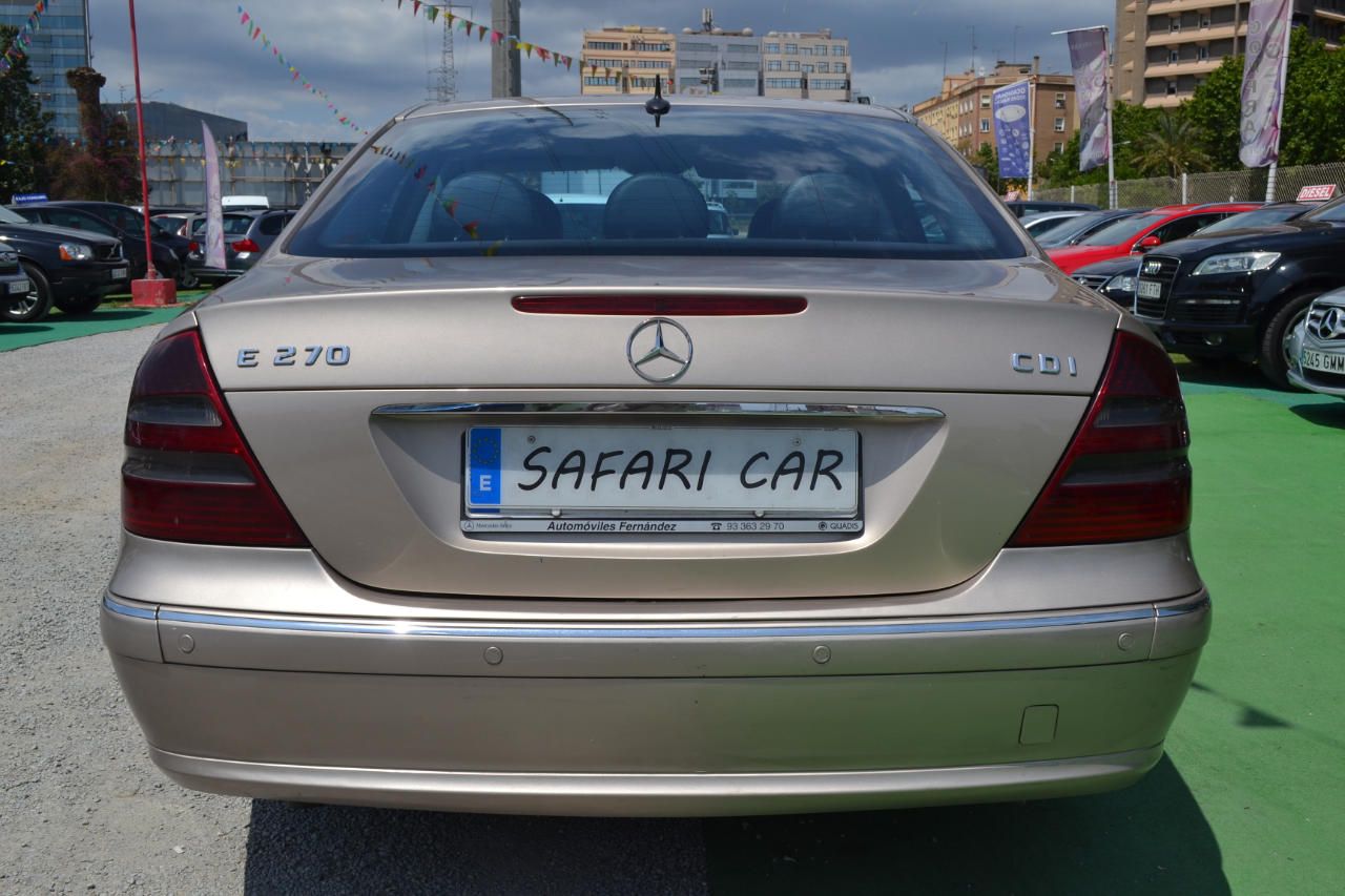 Mercedes-Benz E 270 CDI: Nuestros coches de Safari Car Mercedes-Benz E 270 CDI: Nuestros coches de Safari Car