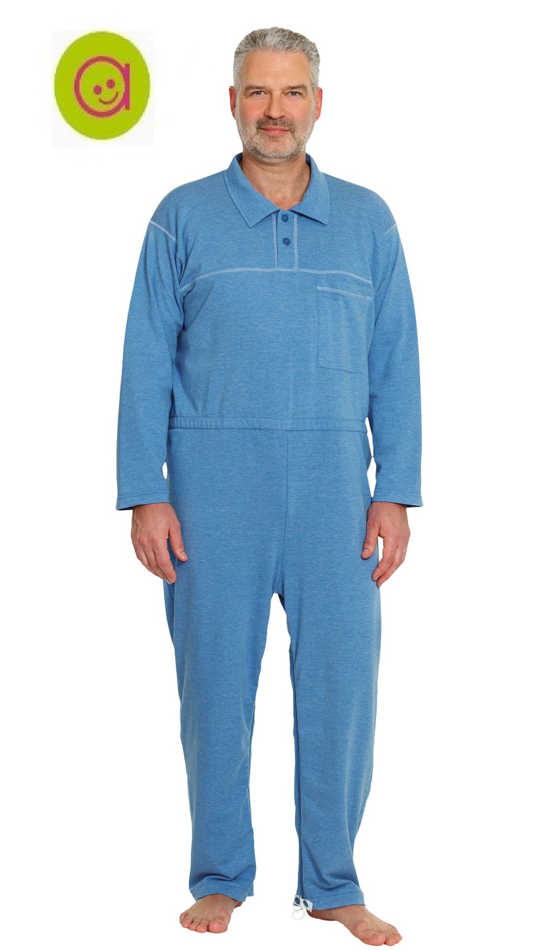 Pijama polo anti pañal cremallera en la entrepierna : Alquiler de sillas de ruedas de Atemprana Pijama polo anti pañal cremallera en la entrepierna : Alquiler de sillas de ruedas de Atemprana
