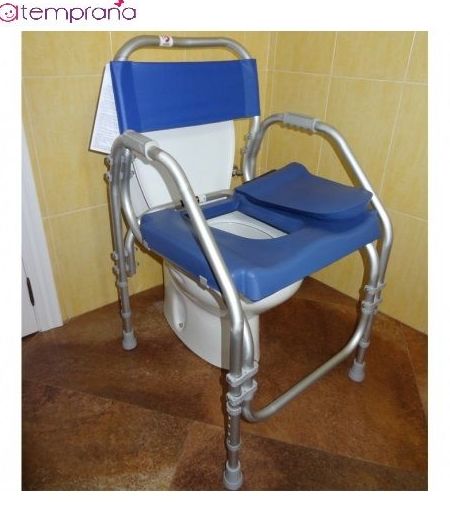 Silla de baño Pacific : Alquiler de sillas de ruedas de Atemprana Silla de baño Pacific : Alquiler de sillas de ruedas de Atemprana