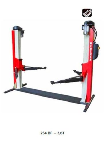 ELEVADOR 2 COLUMNAS WERTHER 254 BF-3,6T: Maquinaria y Servicios de AVERNIA ELEVADOR 2 COLUMNAS WERTHER 254 BF-3,6T: Maquinaria y Servicios de AVERNIA