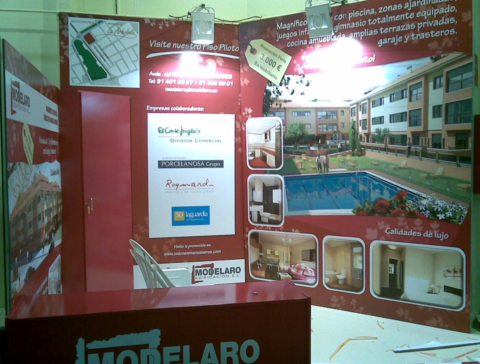 Stands publicitarios y/o informativos.: Servicios de Alher Stands publicitarios y/o informativos.: Servicios de Alher