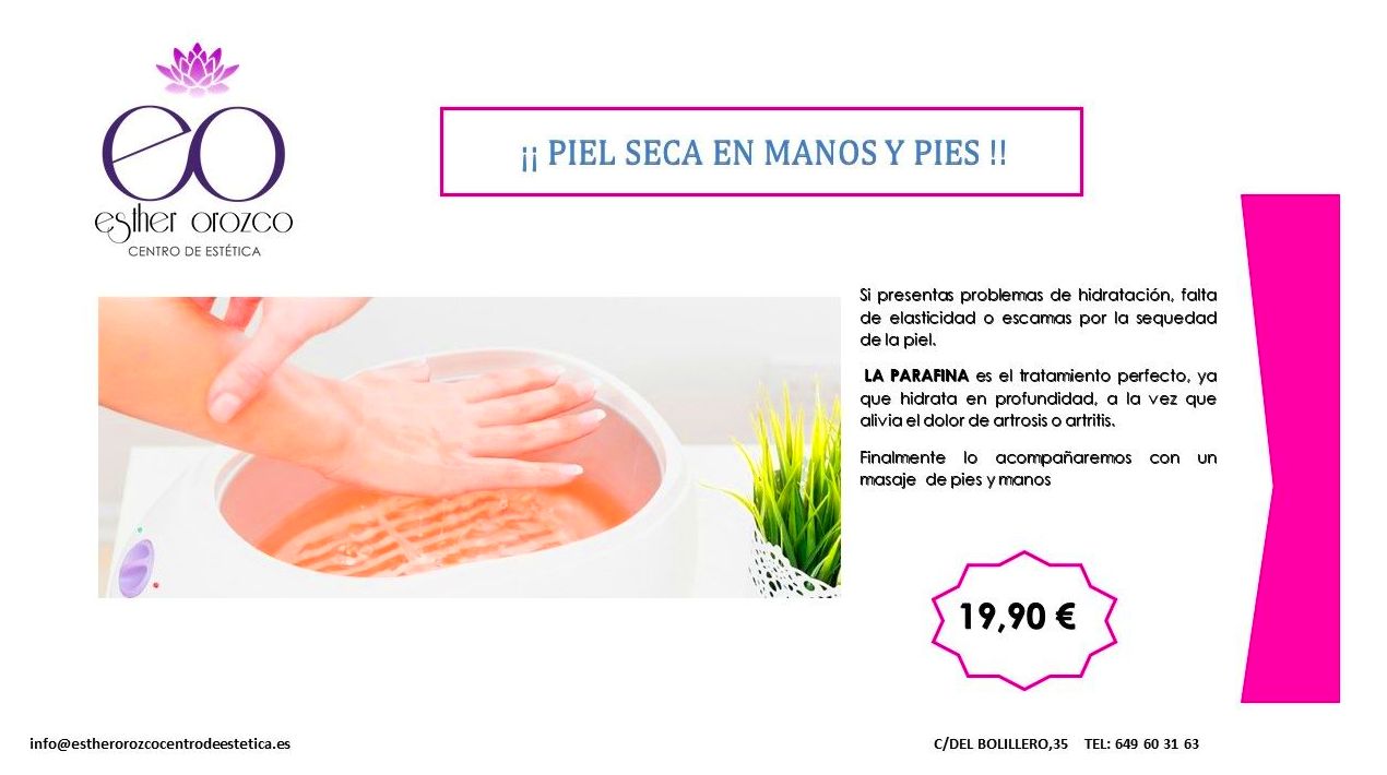 BAÑO DE PARAFINA - Un placer para manos y pies BAÑO DE PARAFINA - Un placer para manos y pies