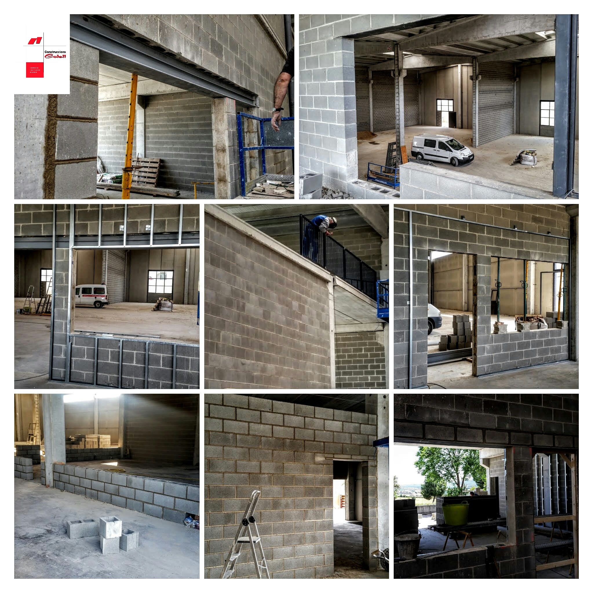 Obras de edificación: Obra civil de Construccions Colell Obras de edificación: Obra civil de Construccions Colell