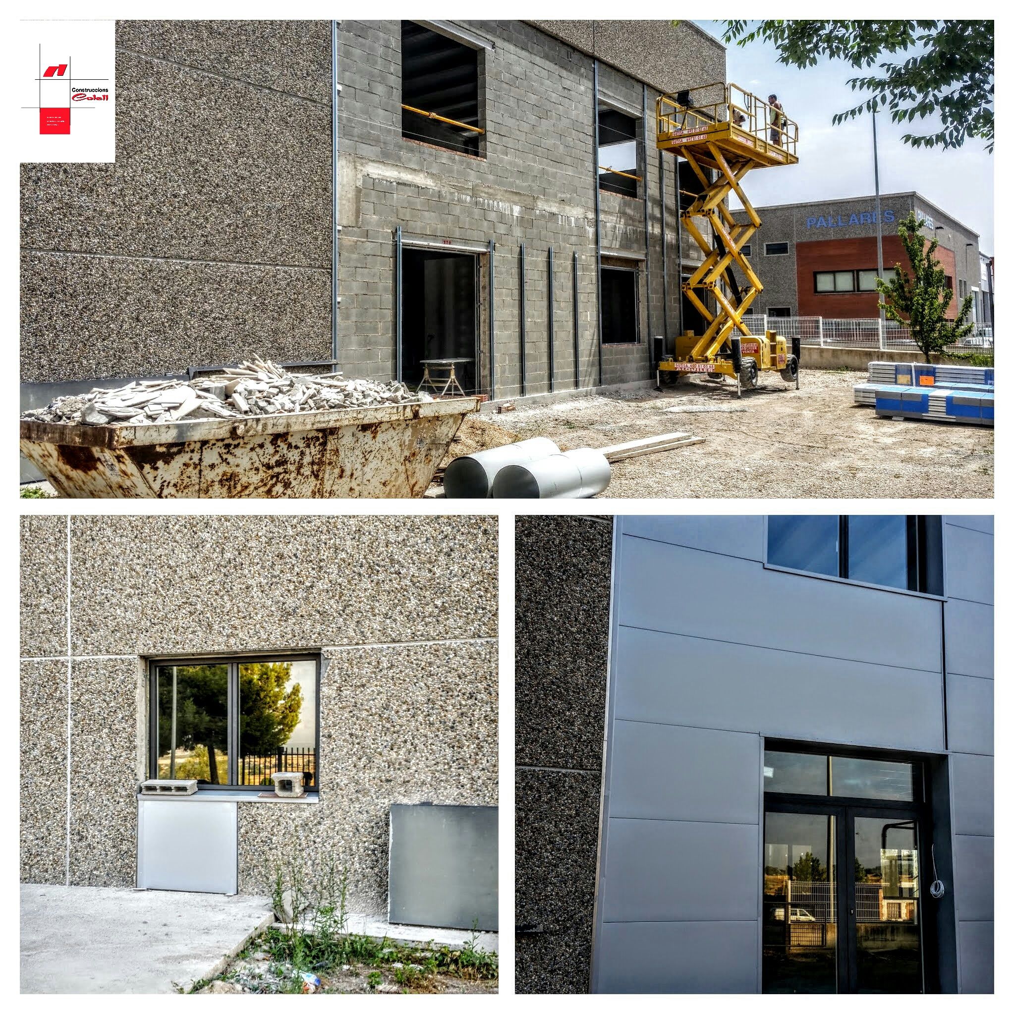 Obras de edificación: Obra civil de Construccions Colell Obras de edificación: Obra civil de Construccions Colell