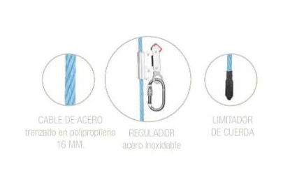 EQUIPO PARA SUJECIÓN PROT 70 - 4 METROS Código: AF1704: Productos y servicios de Maquiagri EQUIPO PARA SUJECIÓN PROT 70 - 4 METROS Código: AF1704: Productos y servicios de Maquiagri