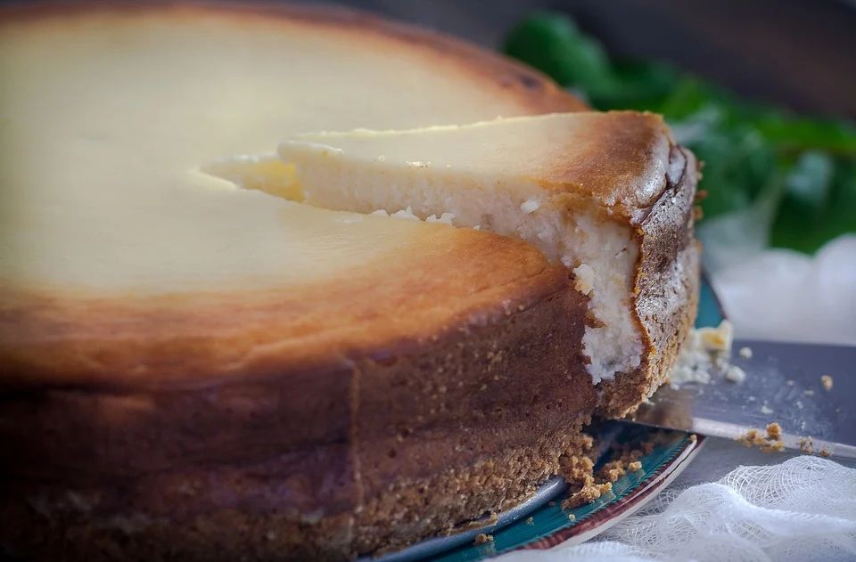 Tarta de queso casera: de Hotel Los Maños Tarta de queso casera: de Hotel Los Maños