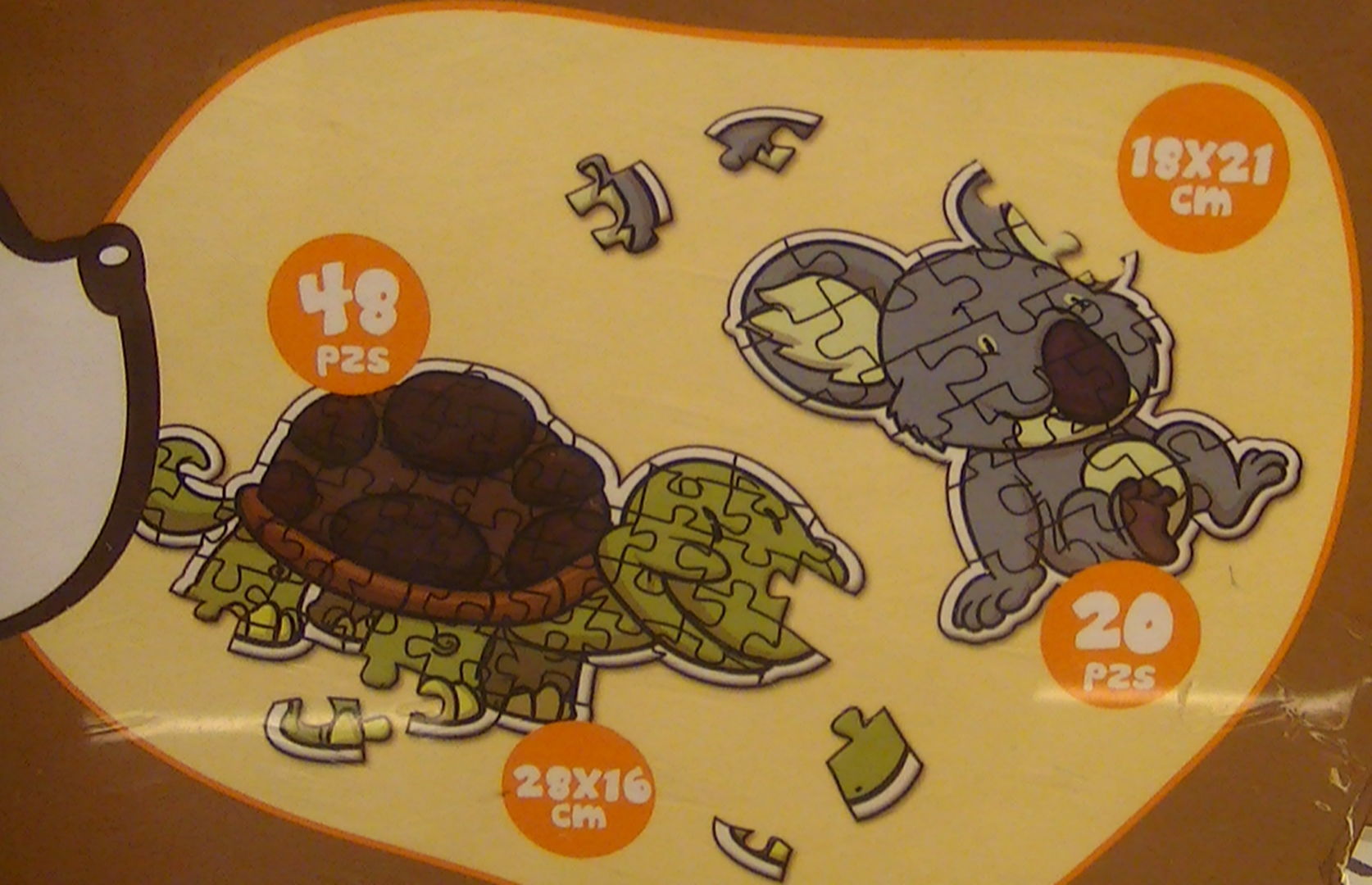 PUZZLE 3D ANIMALES TIERRA PUZZLE 3D ANIMALES TIERRA