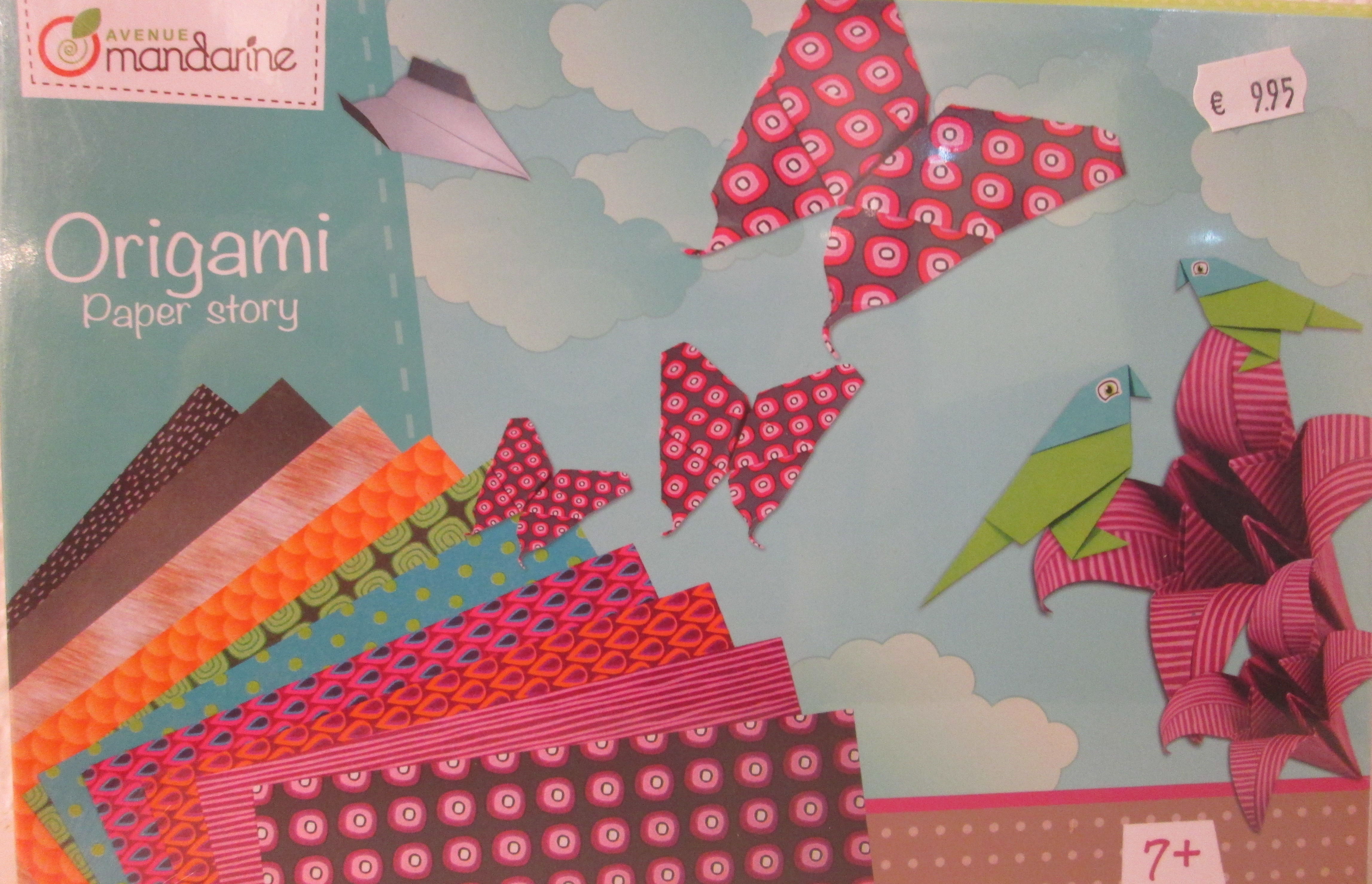 Origami. Paper story Origami. Paper story