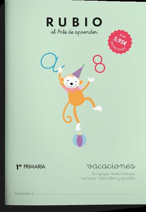 Vacaciones Rubio 1 Primaria. 9788415971610 Vacaciones Rubio 1 Primaria. 9788415971610