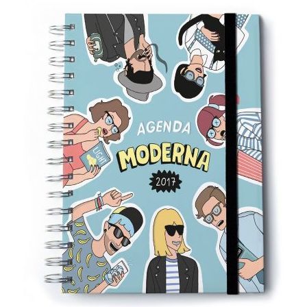 Agenda 2017. 155x190 mm 2017 Semana vista Moderna de Pueblo. Agenda 2017. 155x190 mm 2017 Semana vista Moderna de Pueblo.