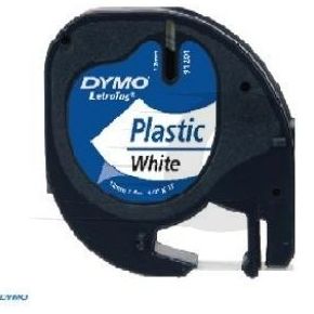 DYMO 91201 (S0721610) cinta de plástico 12 mm. X 4 m DYMO 91201 (S0721610) cinta de plástico 12 mm. X 4 m