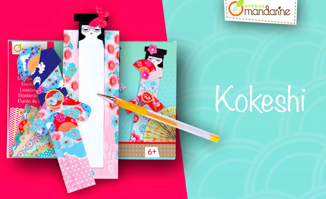MARCA PÁGINAS KOKESHI . AVENUE MANDARIN MARCA PÁGINAS KOKESHI . AVENUE MANDARIN