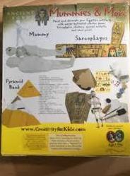 Haz una momia, un sarcófago y una piramide. MUMMIES & MORE Haz una momia, un sarcófago y una piramide. MUMMIES & MORE