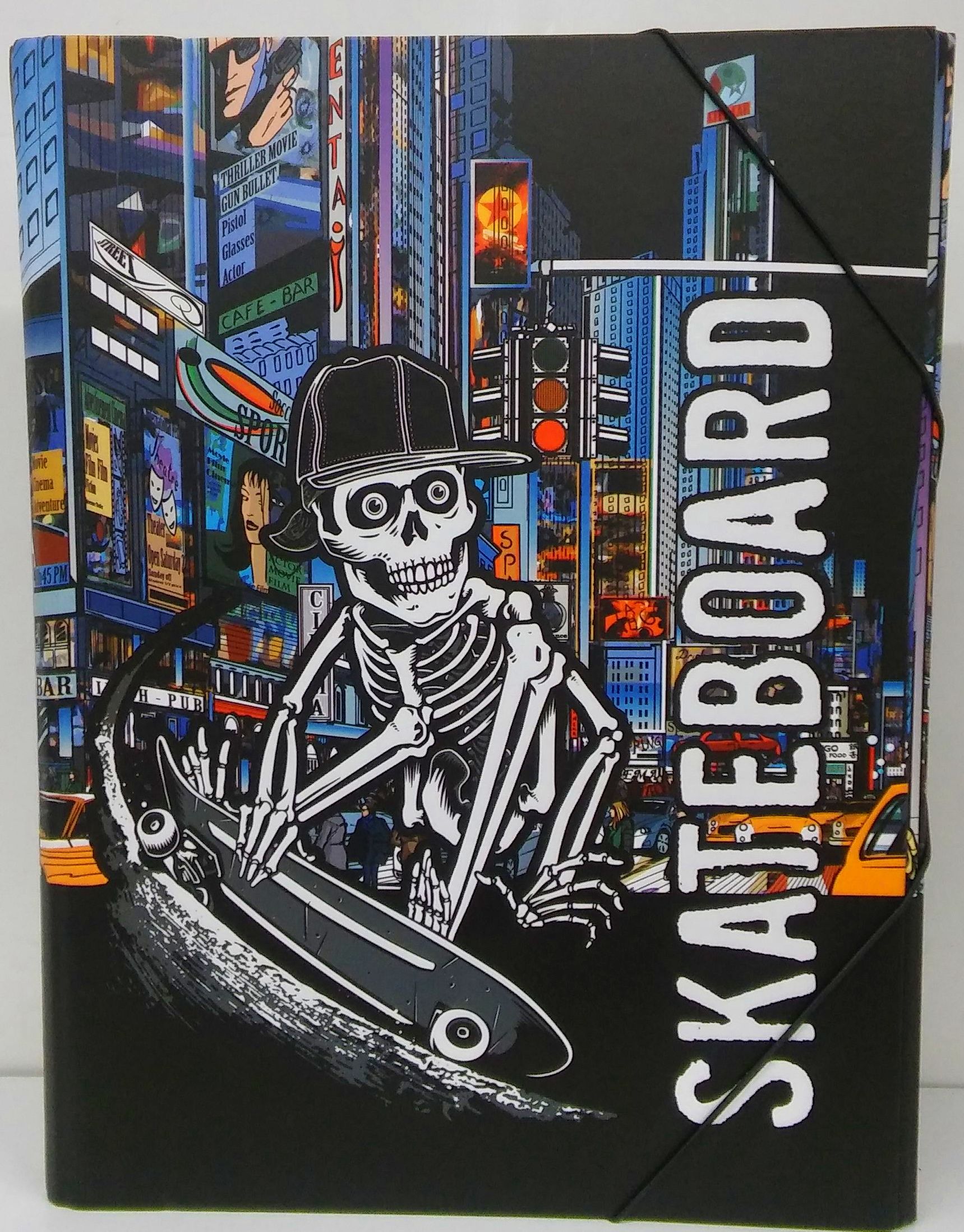 Carpeta clasificadora KATACRACK SKATEBOARD. SENFORT Carpeta clasificadora KATACRACK SKATEBOARD. SENFORT