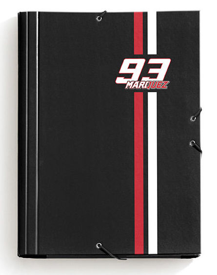 CARPETA SOLAPAS Fº MARC MARQUEZ 93 NEGRO 20723 CARPETA SOLAPAS Fº MARC MARQUEZ 93 NEGRO 20723