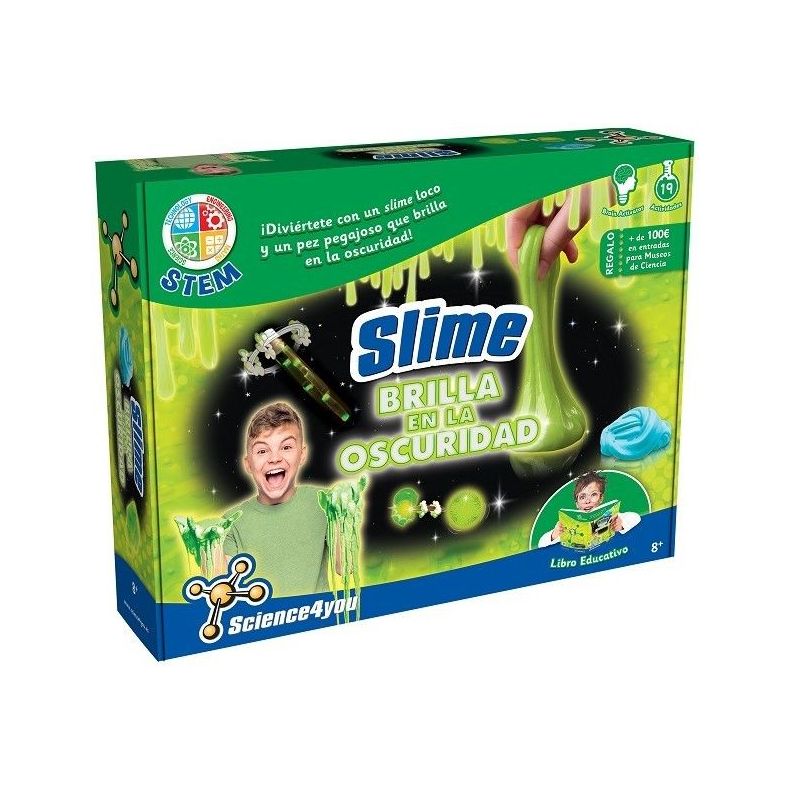 Science4you Slime Brilla en la Oscuridad