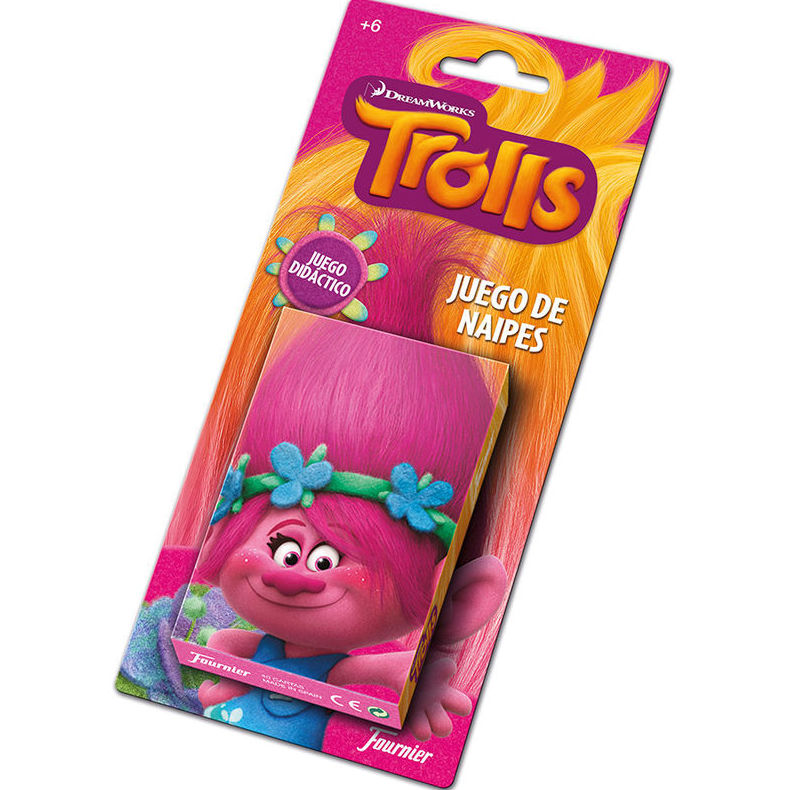 Naipes, catetos o baraja Trolls Poppy. 8420707451257 Naipes, catetos o baraja Trolls Poppy. 8420707451257