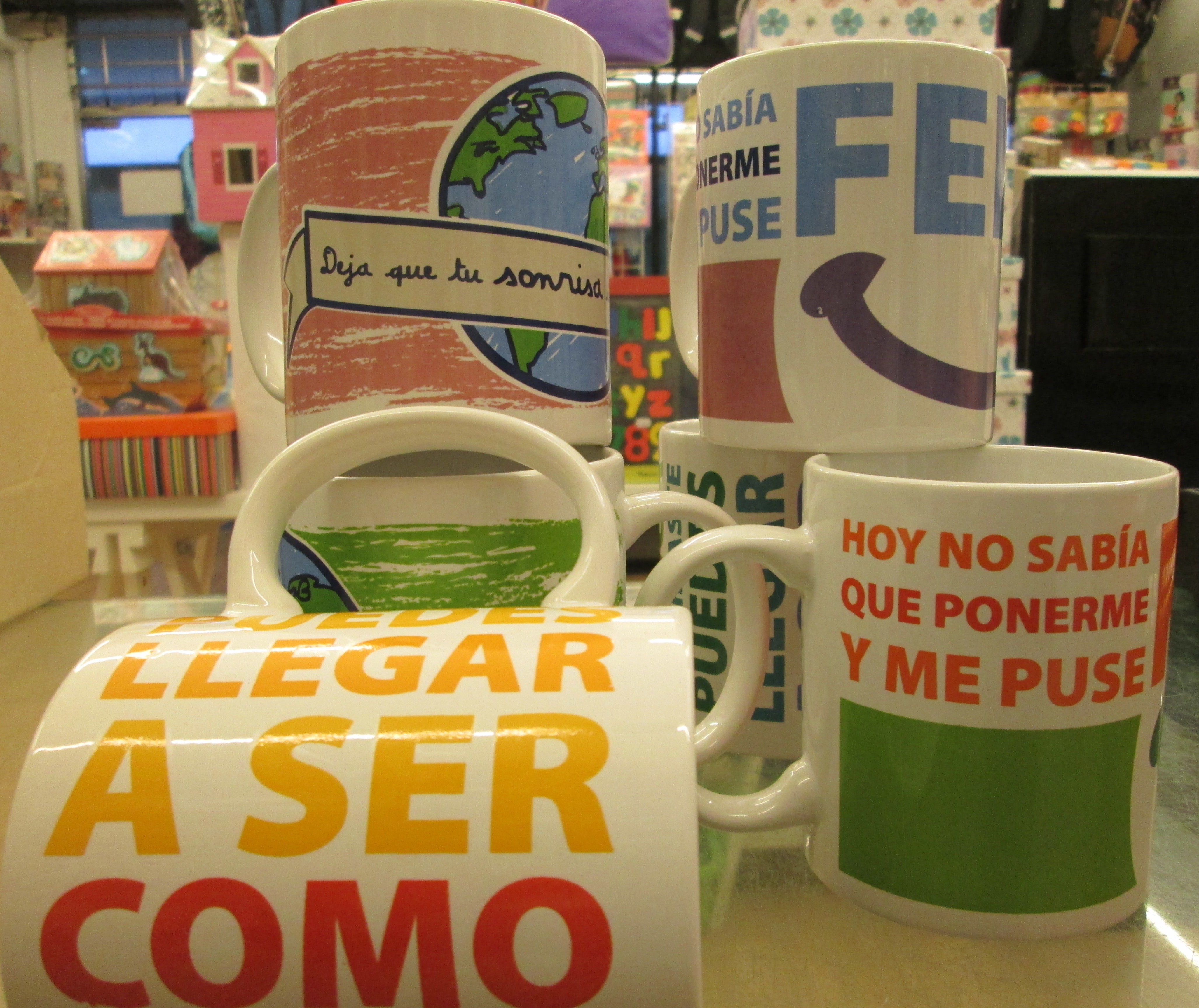 TAZAS CON MENSAJE TAZAS CON MENSAJE