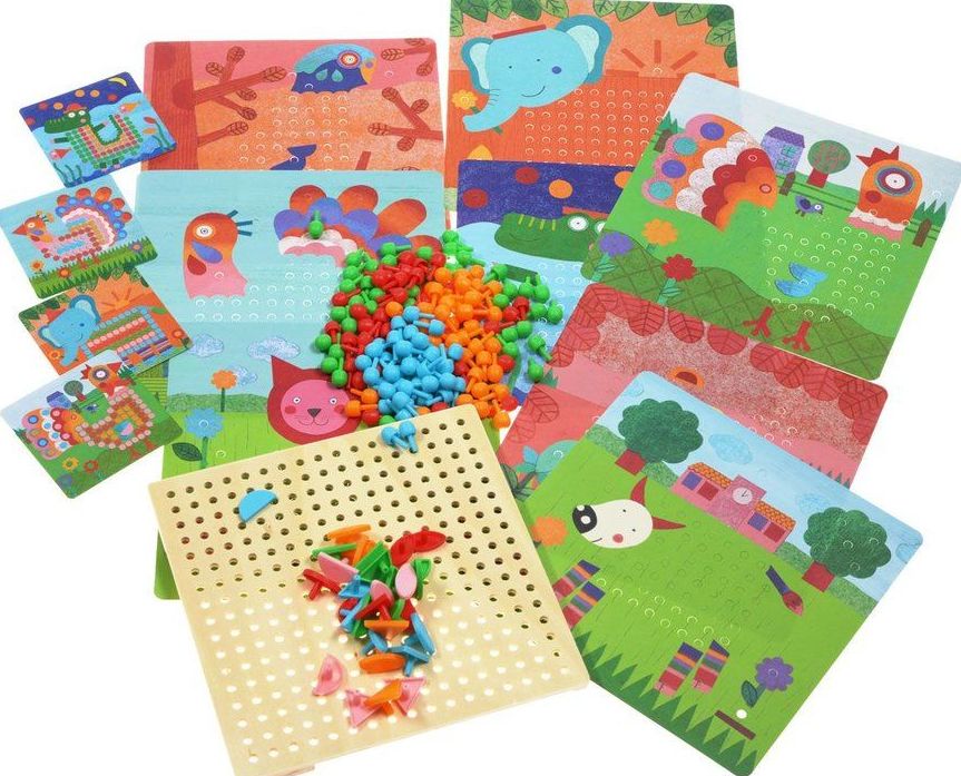 Ocho mosaicos de animales. Djeco Ocho mosaicos de animales. Djeco