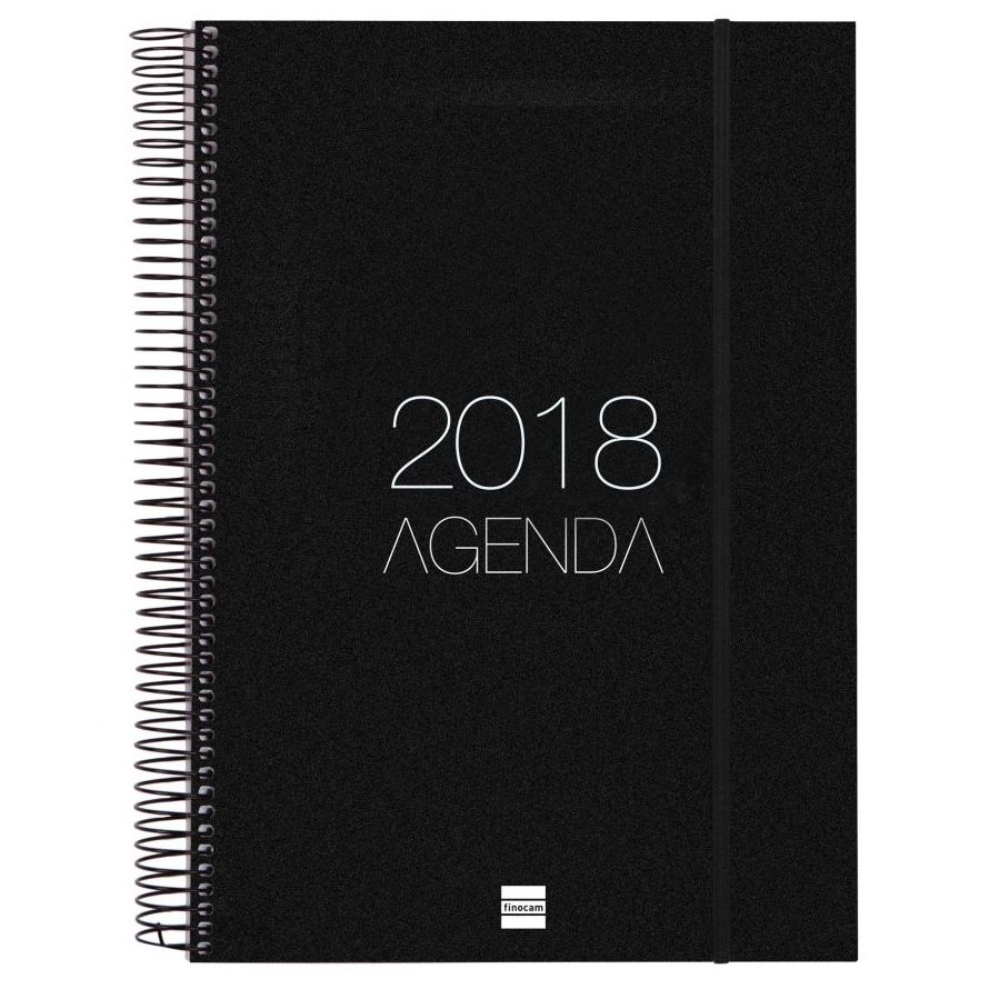 Agenda espiral opaque 2018. Finocam Agenda espiral opaque 2018. Finocam