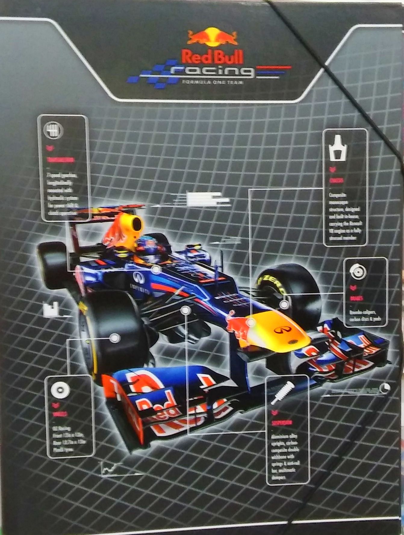Carpeta clasificadora RED BULL RACING Carpeta clasificadora RED BULL RACING