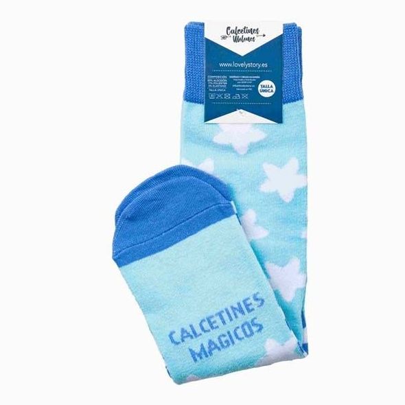 Calcetines molones en lata "calcetines mágicos para bailes infinitos” Calcetines molones en lata "calcetines mágicos para bailes infinitos”
