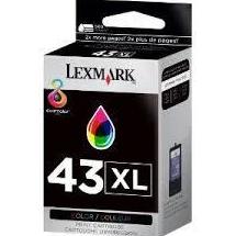 CARTUCHO LEXMARK 18Y0143 Nº 43 XL CARTUCHO LEXMARK 18Y0143 Nº 43 XL
