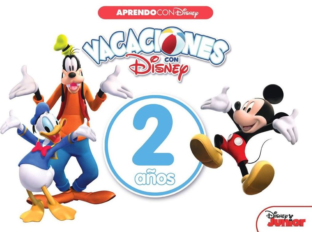VACACIONES CON DISNEY 2 AÑOS. DISNEY JUNIOR VACACIONES CON DISNEY 2 AÑOS. DISNEY JUNIOR