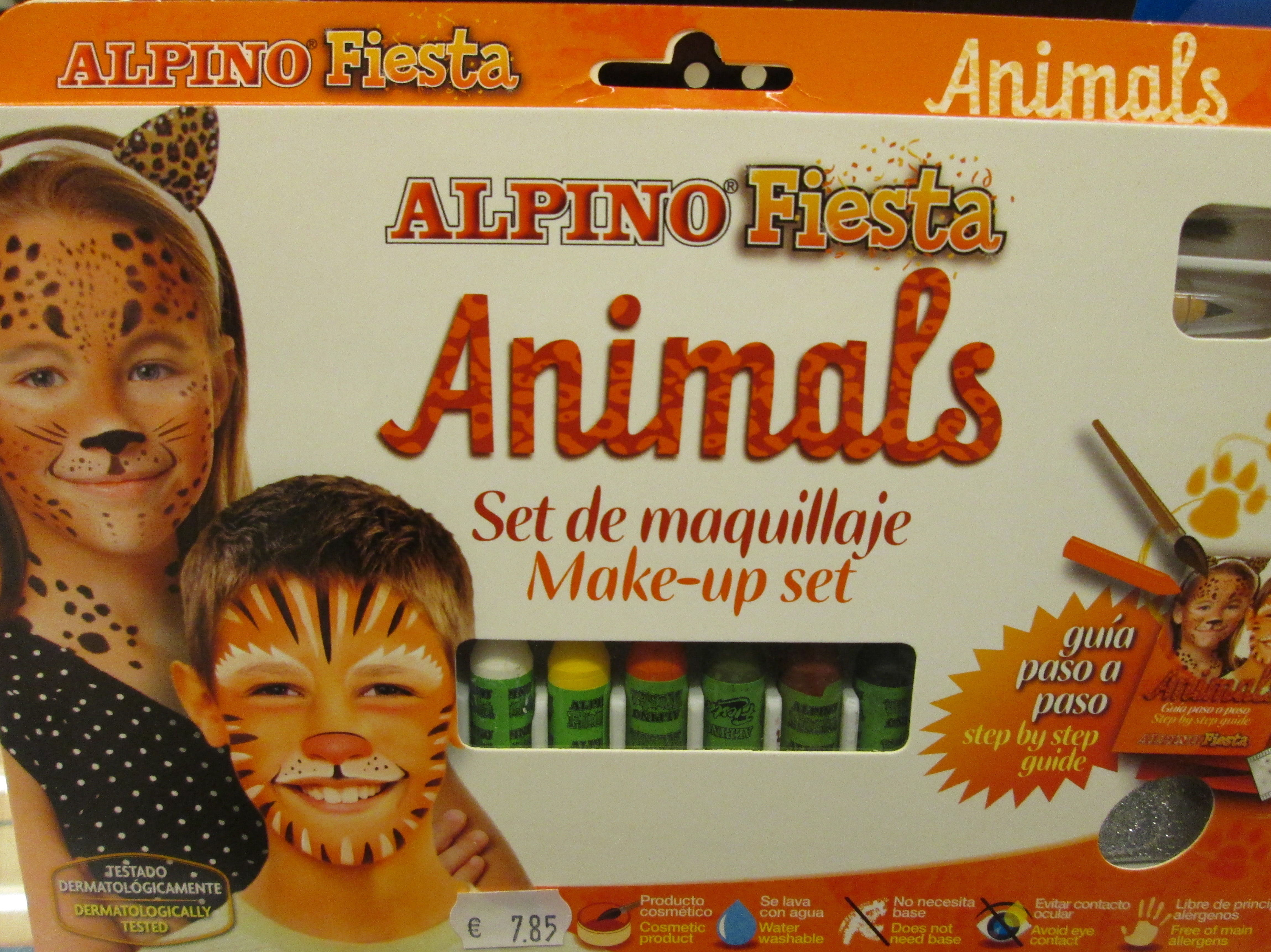 Set de maquillaje ALPINO ANIMALS Set de maquillaje ALPINO ANIMALS