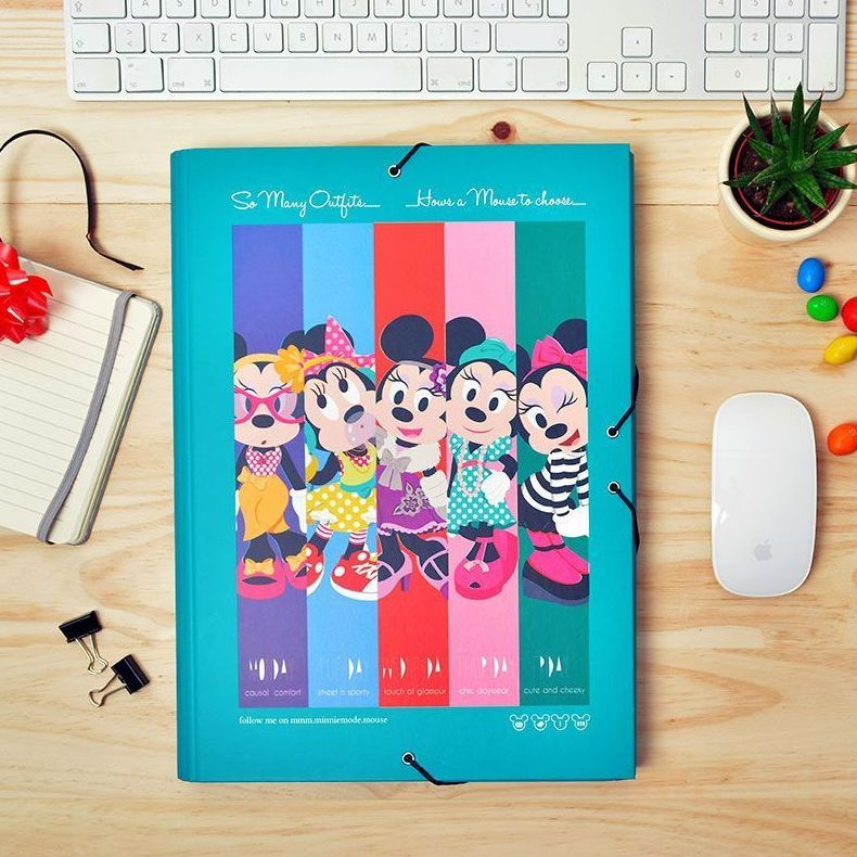 Carpeta gomas y solapas Premium Minnie Blog Referencia: CM1453 Carpeta gomas y solapas Premium Minnie Blog Referencia: CM1453